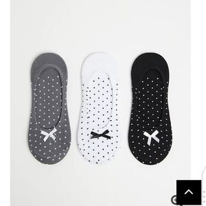 🆕POLKA DOT NO SHOW SOCKS PACK - PACK OF 3